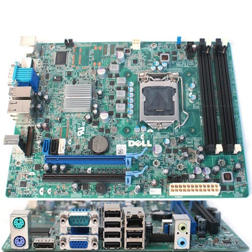 DELL D6H9T 0D6H9T OPTIPLEX 990 SFF SYSTEM BOARD LGA 1155/SOCKET H2 ของแท้ถอดจากเครื่อง