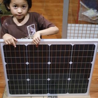 แผงโซล่าเซลล์ 50W 18V