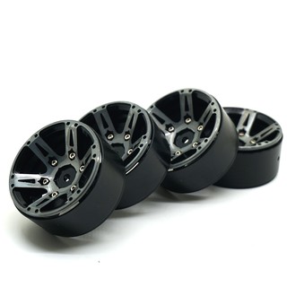 ล้อรถ RC Car Metal Wheel Rim 1.9 นิ้ว Beadlock 4 ชิ้น