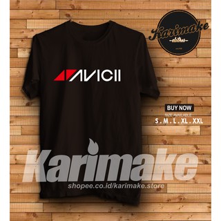 เสื้อยืดผ้าฝ้ายพิมพ์ลายแฟชั่น เสื้อยืด พิมพ์ลาย Edm DJ Avicii Music สําหรับผู้ชาย