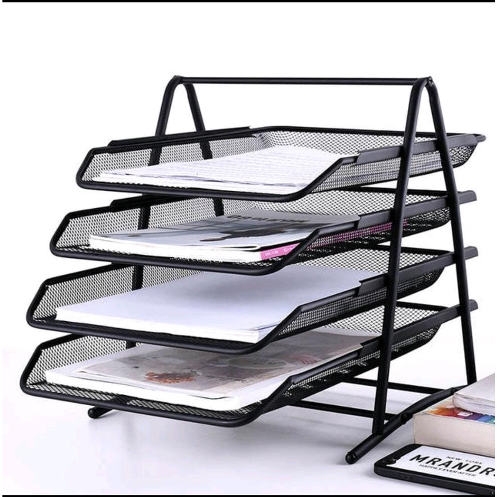 SHENAR- 4-TIER DOCUMENT TRAY / 4-TIER DOCUMENT RACK