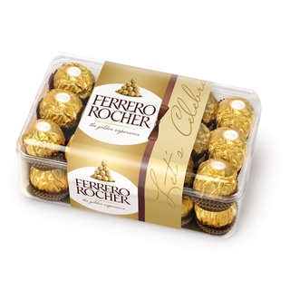 Ferrero Rocher เฟอร์เร่โร่ รอชเชอร์ ช็อคโกแลต ขนาด 375 กรัม 30 ลูก