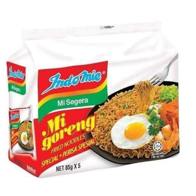 มาม่า Indo Mie Noodles
 Mi Goreng Fried Noodles Perisa Espesial
 80grams x 5
Price :