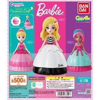 💄พร้อมส่ง💄 Barbie Heroine Doll Capsule Toys(ชุด 3 ตัว)