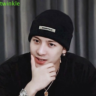 Twinkle1 หมวกบินนี่แบบแ Got7 หมวกไหมพรม หมวกถักผู้ชาย หมวกผู้ชาย