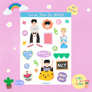 Sticker NCT loveyousomark สติ๊กเกอร์กันน้ำ