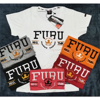 ใหม่ เสื้อยืดผ้าฝ้าย 100% พิมพ์ลาย Fubu สําหรับผู้หญิง และผู้ชายS-5XL