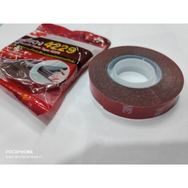 กาว 2 หน้า 3 M แท้ (เซ็ต 1 ม้วน)