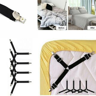 สายรัดมุมผ้าปูที่นอน4ชิ้น