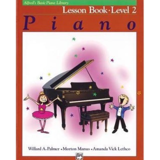 หนังสือเปียโน Alfred piano library: Lesson book Level2  🎹