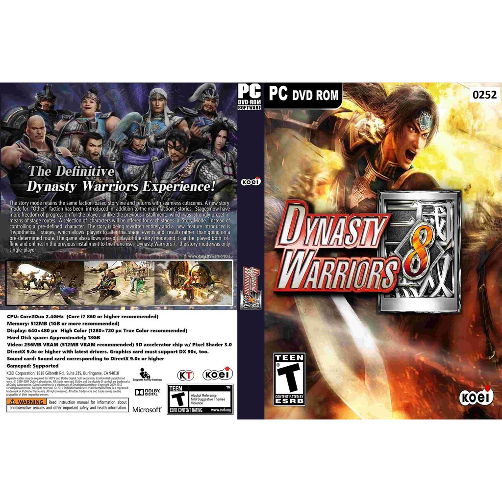 (PC) Dynasty Warriors 8