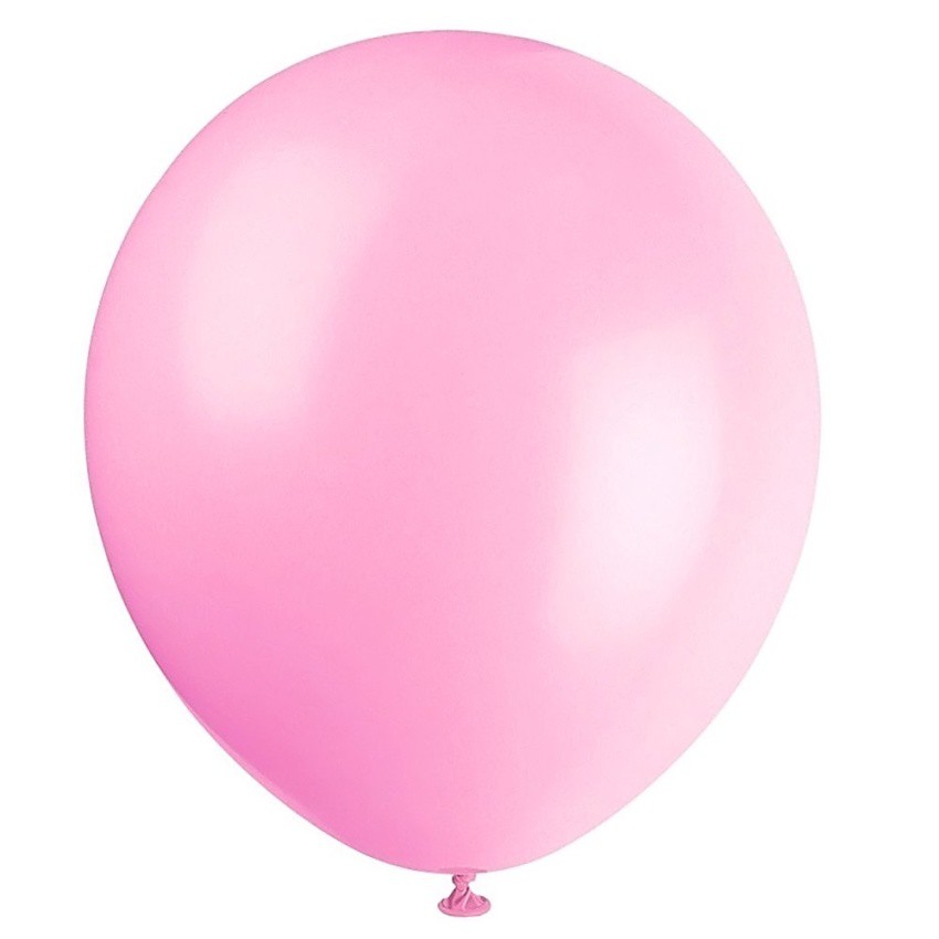 BK Balloon ลูกโป่งกลม ขนาด 10 นิ้ว จำนวน 100 ลูก (สีชมพูมุก)