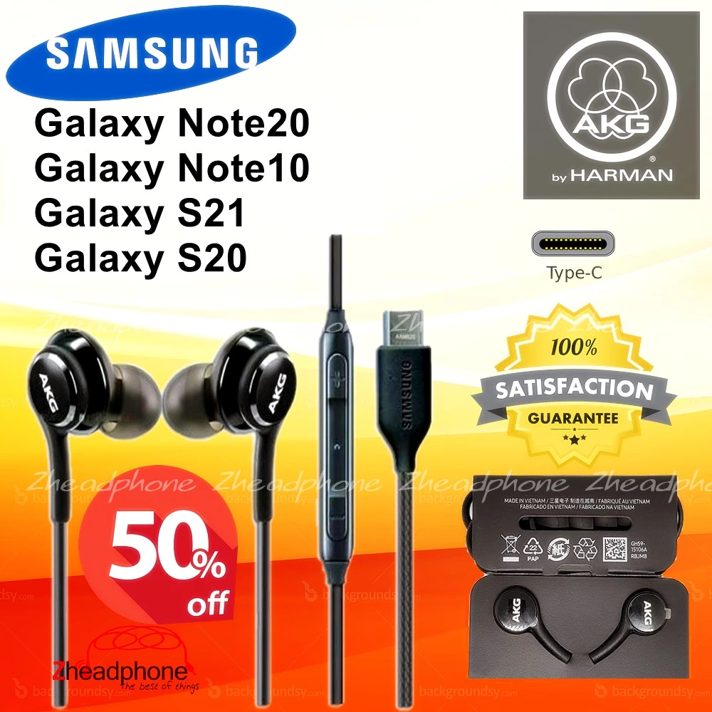 มาใหม่!!!🎀Type-C🎀หูฟัง Samsung AKG EO-IC100 S24/S23/S22/S21/S20/Note20/Note10/TabS7
