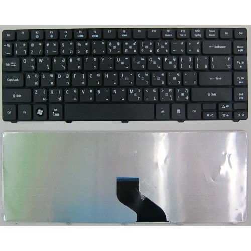 Keyboard Acer Aspire 4741 Black Thai คีบอร์ดโน๊ตบุ๊ค