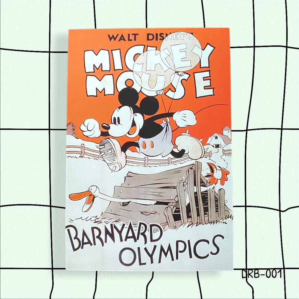 Disney Classic movie postersโปสการ์ดพร้อมส่งโปสการ์ดงานลิขสิทธิ์