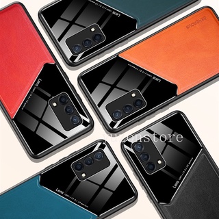 Realme GT Master Edition GT 5G เคส High Quality Leather Phone Case เคสโทรศัพท Built-in Magnetic Function Protective Phone Back Cover