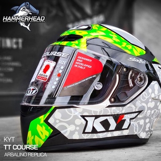 KYT TT COURSE 2020 หมวกกันน็อค ลวดลายใหม่ ทรงสปอร์ต ประหนึ่ง MOTOGP ราคาเบาๆ จับต้องได้