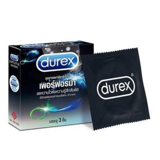 Durex performa 3 pcs. ดูเร็กซ์ ถุงยางอนามัย เพอร์ฟอร์มา 3 ชิ้น