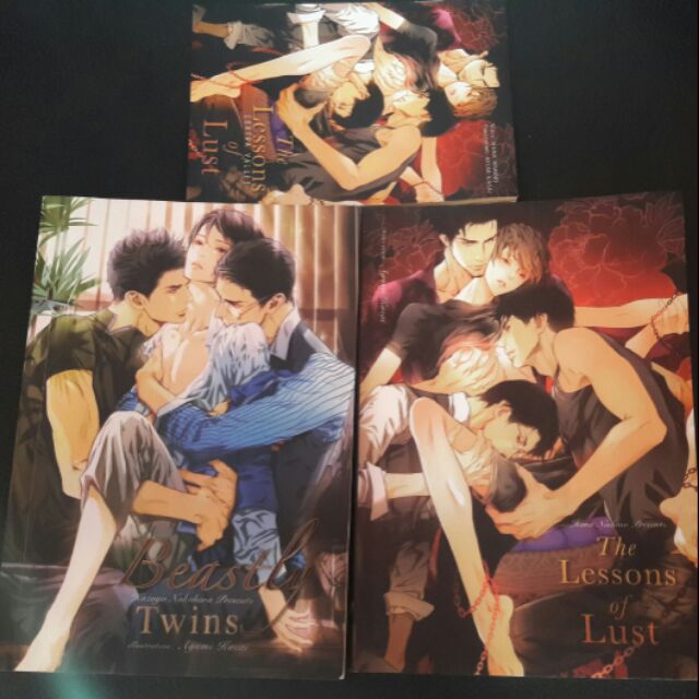 Beastly Twins  The Lessons Of Lust
นิยายวาย แปลญี่ปุ่น นิยายวายแปลญี่ปุ่น หนังสือนิยาย