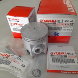 4X811630 ลูกสูบแหวน ชุด RXS RX-115 JR-120 JR-S แท้ (เลือกไซส์) Yamaha 4X8-11630-00  PISTON KIT &amp; RING SET