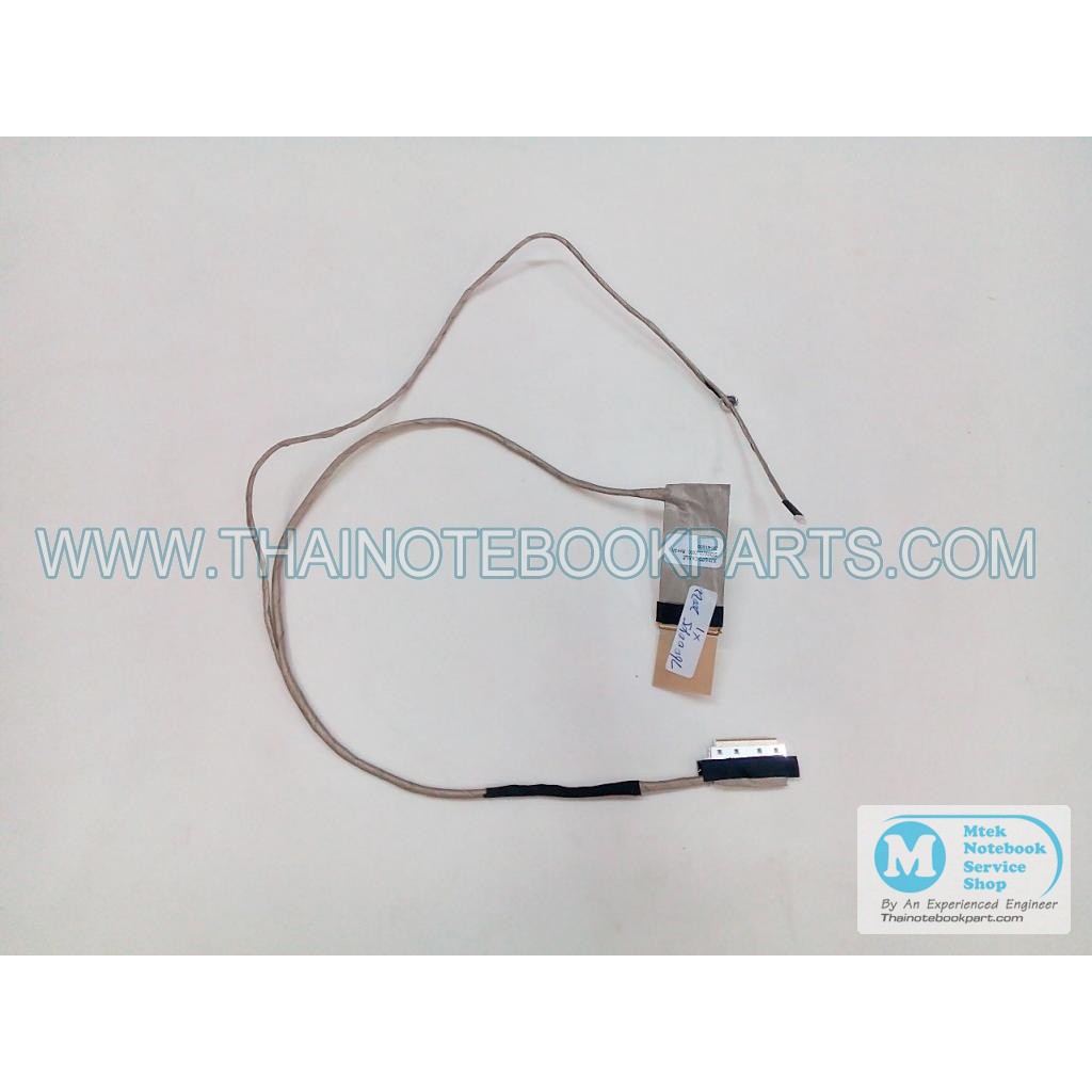 สายแพโน้ตบุ๊ค Asus X45VD X45V X45 K45 K45D A45 A45D A45V A45VM -DD0XJ2LC000 LCD Cable (สินค้าใหม่)