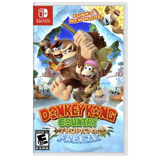 [พร้อมส่ง]Nintendo: Donkey Kong Country Tropical Freeze (US ASIA) สำหรับ Nintendo Switch