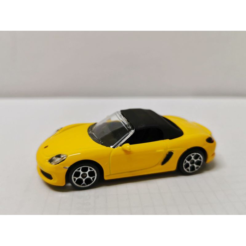 รถเหล็ก​ Majorette​ Porsche​ 718 Boxster.​ ล้อY