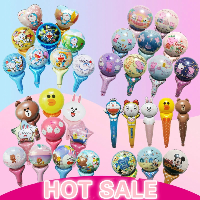 พร้อมในสต็อก/ 1 pcs ลูกโป่งฟอยล์ของเล่นสำหรับเด็ก Aluminum Balloon Home Party Decor (ซื้ออย่างน้อย 50)