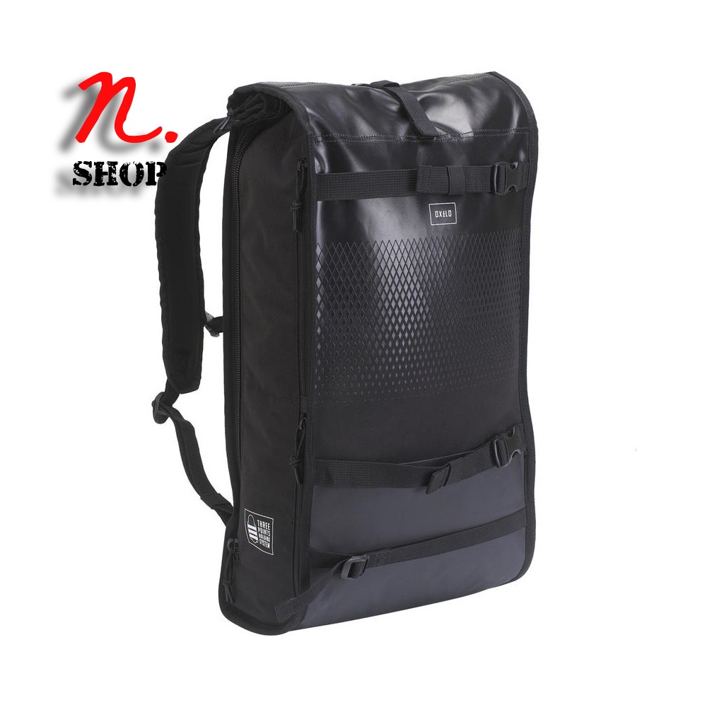 ป้สะพายหลังสำหรับใส่สเก็ตบอร์ดรุ่น BG500 ขนาด 25 ลิตร OXELO SKATEBOARDING BACKPACK BG500 ROLLTOP 25L