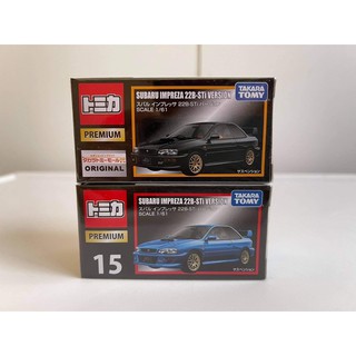 Takara Tomy Tomica Premium No. 15 Subaru Impreza 22B รถเหล็ก ของแท้