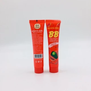 H6079 🍉🍉ครีมแตงโมBB HASAYA GIRL แบบหลอดบีบ สินค้าพร้อมส่งค่า