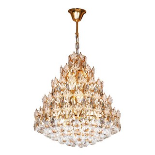 โคมไฟช่อ ไฟช่อ CARINI 52377/10P สีทอง 10 หัว โคมไฟภายใน โคมไฟ หลอดไฟ CHANDELIER CARINI 52377/10P GOLD 10-LIGHT