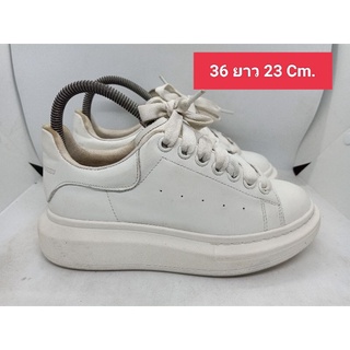 Size 36 ยาว 23 รองเท้ามือสอง แบร์นเนม แท้ ผ้าใบ แฟชั่น ทำงาน ลำลอง เที่ยว เกรด A+(P)