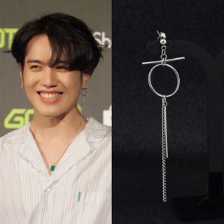 Got7 JB ต่างหูสตั๊ดเดียวกัน kpop MARK ต่างหูสเตนเลส เครื่องประดับแฟชั่น JB MARK JINYOUNG JACKSON BAMBAM YUGYEOM YOUNGJAE