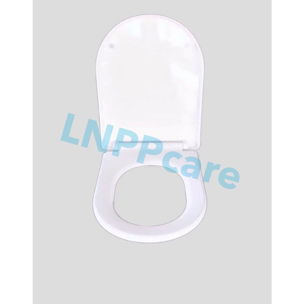 ฝารองนั่งเป็นรูปทรงยู36x44cm. ออกแบบรูปทรงเพื่อให้นั่งสบาย พร้อมฟังก์ชั่น Soft Close พร้อมขนาดและวิธ