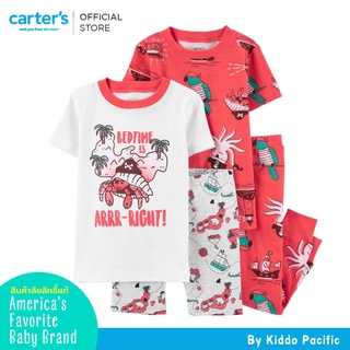 Carters Short Sleeve+Pants 4Pc Pirate L8 คาร์เตอร์เสื้อผ้าเซท 2 ชุด เสื้อพร้อมกางเกง