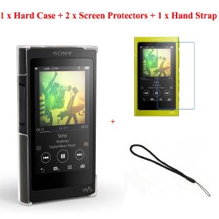 เคสโทรศัพท์มือถือ แบบแข็ง ประดับคริสตัลใส สําหรับ Sony Walkman NW-A50 A55 A56 A57 A55HN A56HN A57HN