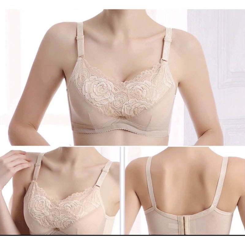 คัพ C บราที่มีช่องใส่นม ยกทรงสำหรับผู้ที่ตัดเต้านมแล้ว - รูปที่ 4