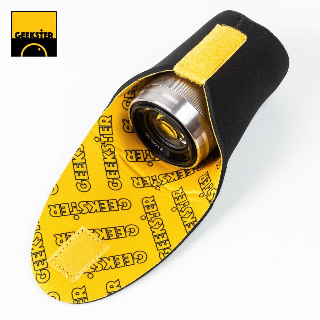 ถุงใส่เลนส์ Lens Pouch Bag ตีนตุ๊กแกยาวพิเศษ ( ถุงเลนส์ / ถุง )