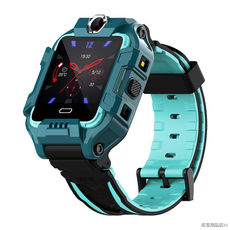 ✁✕Y99A Smart Watch Kids 4G GPS+WiFi+LBS Location SIM Dual Camera 360-degree Rotation Smartwatch Smart clock Phone watche