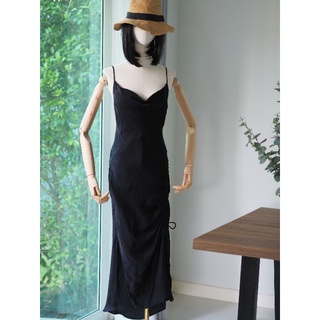 ชุดเดรส BLACK ZARA DRESS SIZE XS USED LIKE NEW