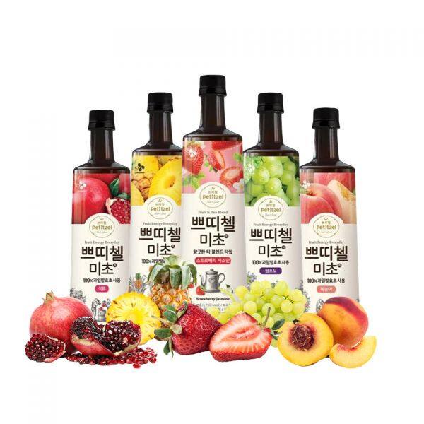 cj petitzel micho ไซเดอร์ผลไม้ ไม่มีคอลเลสเตอรอล รสองุ่น สตอเบอรี่ พีช สัปปะรด ส้ม ทับทิม มะนาวฟิลิป