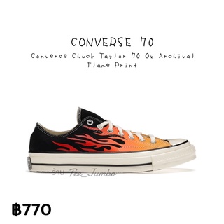 รองเท้า Converse Chuck Taylor 70 Ox Archival Flame Print 🌲🔥 สินค้าพร้อมกล่องต