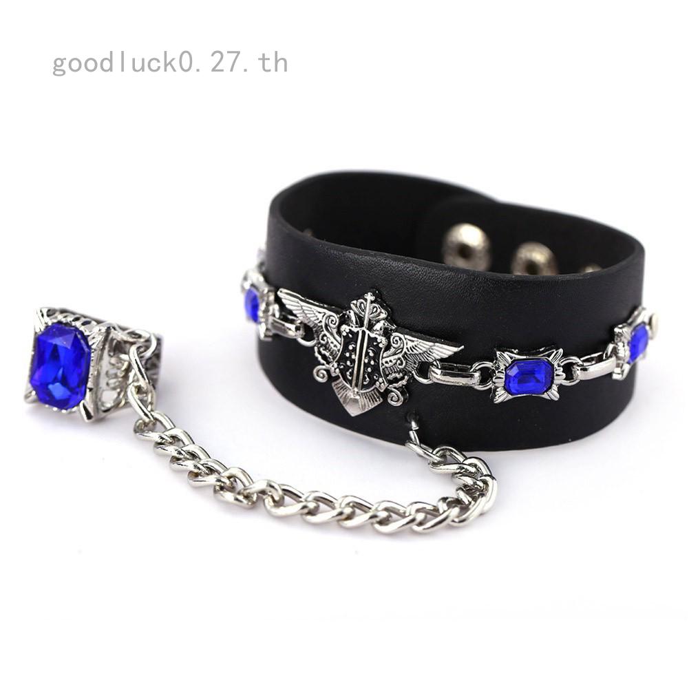 goodluck0 Anime Black Butler Kuroshitsuji แหวนสร้อยข้อมือคอสเพลย์ Unisex