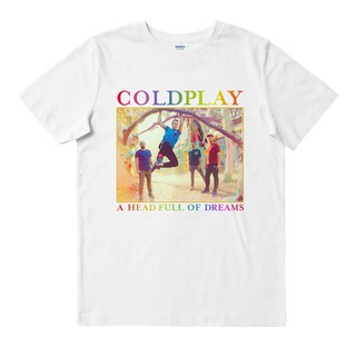 Coldplay - เต็มฝัน | เสื้อยืด พิมพ์ลายวงดนตรี | Merch เครื่องดนตรี | Unisex | เสื้อยืด พิมพ์ลายดนตรี | ป๊อปร็อค