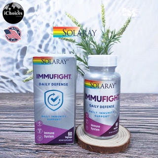 [Solaray] Immufight Daily Defense 60 VegCaps, Daily Immunity Support  วิตามินรวม อิมมูน