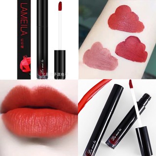 ลิปสติก สีสวย ติดทน ลิปสติกแท้แบรนด์ 6 สีLong-lasting beautiful lipstick, 6 genuine brand lipstick