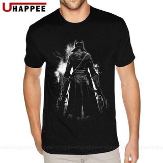 เสื้อยืดแขนสั้น พิมพ์ลายทีม Bloodborne สําหรับผู้ชาย