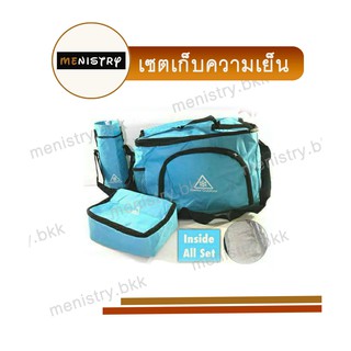 เซ็ต กระเป๋าเก็บความเย็น กระเป๋าเก็บอุณหภูมิ มี 3 กระเป๋า Cooling Bag