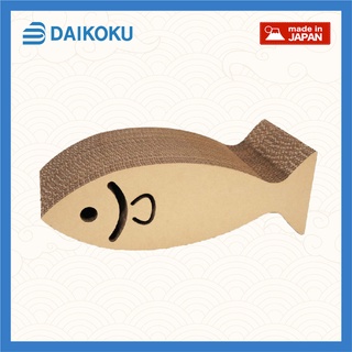 Daikoku Fish-Shaped Cat Scratcher ที่ลับเล็บแมว ที่ฝนเล็บแมว บ้านแมว